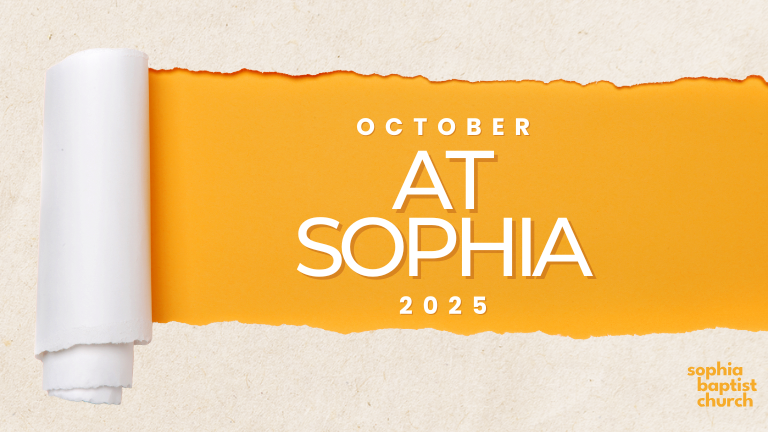 October 2025 at Sophia